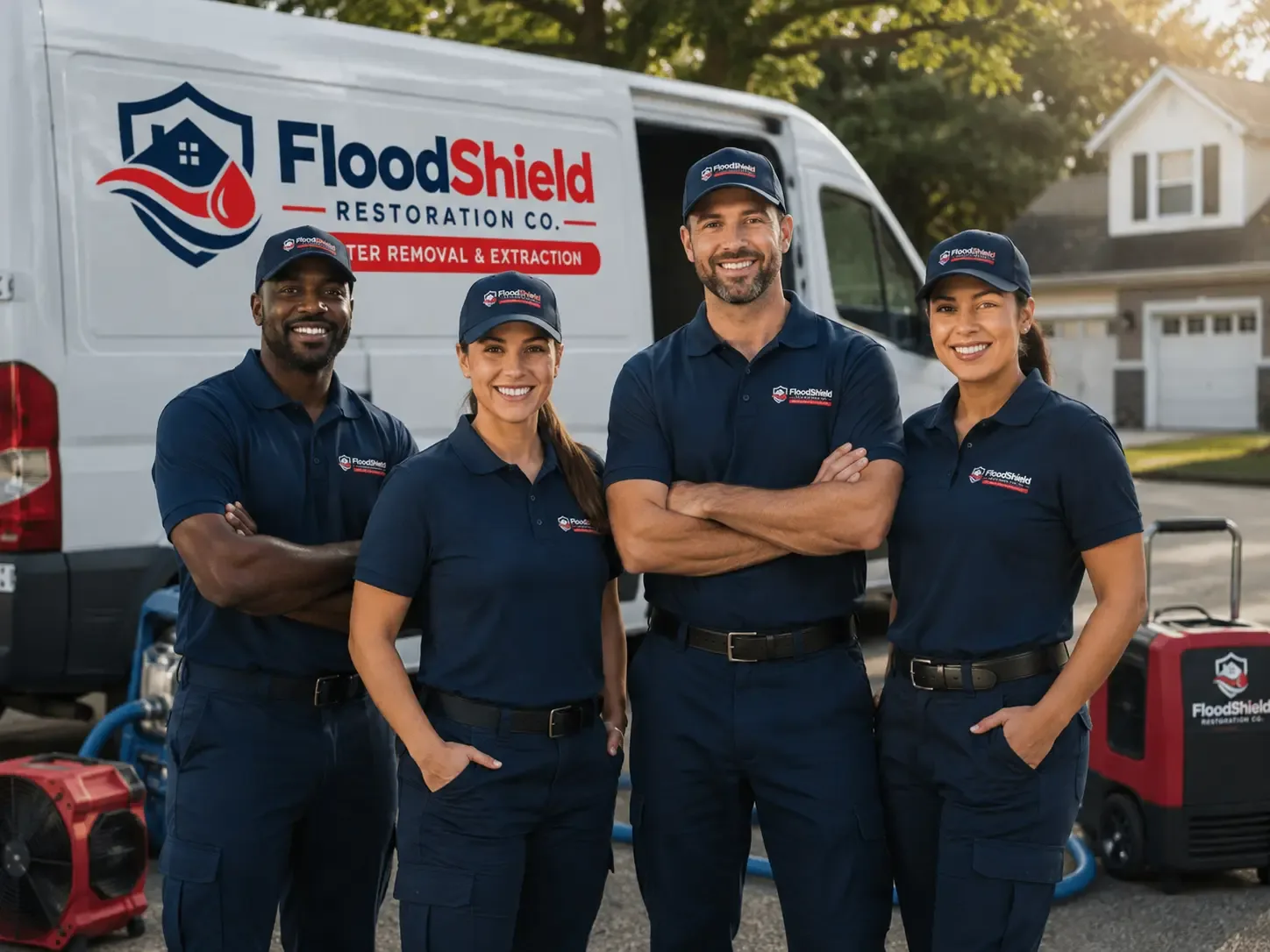 Flood Damage Restoration company in Swanton, MD